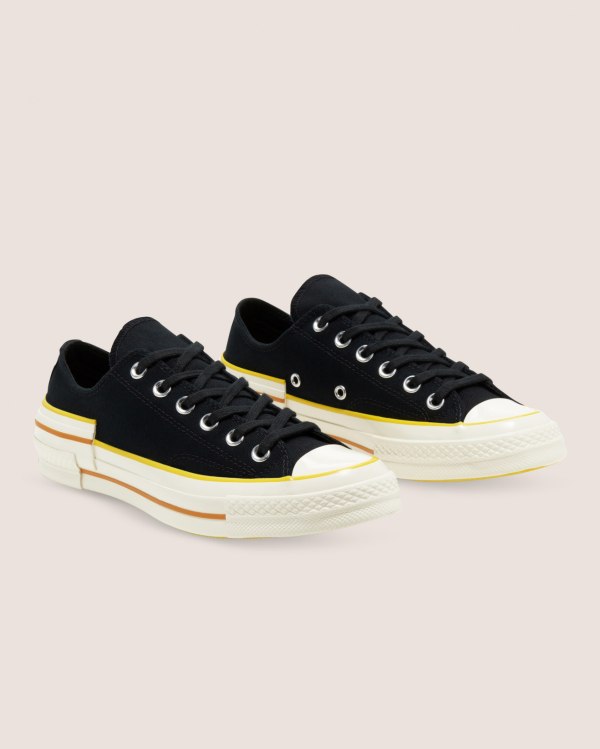 Converse Chuck 70 Hacked Heel Sort Sko Danmark - Converse Lave Sneakers Dame - 83296VZPR